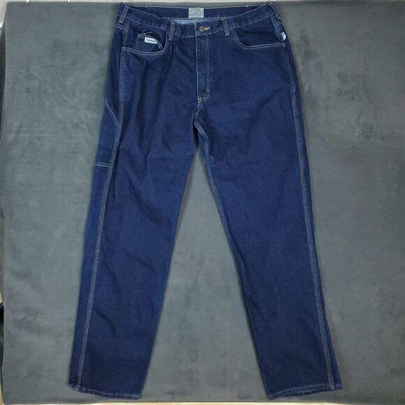 Tyndale FRMC Flame Resistant Jeans Mens 38x36 Workwear USA Arc Rated 15 Cal CAT2 - Picture 1 of 16